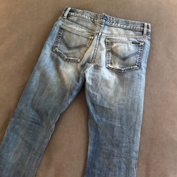 Men’s energie straight Morris distressed jeans 30 - Picture 6 of 8